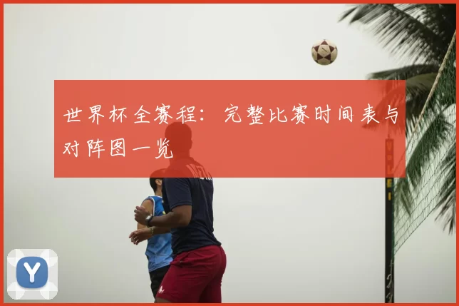 世界杯全赛程：完整比赛时间表与对阵图一览