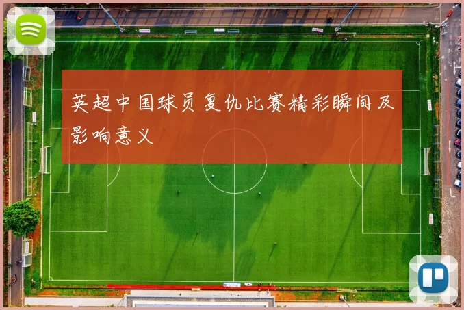 英超中国球员复仇比赛精彩瞬间及影响意义