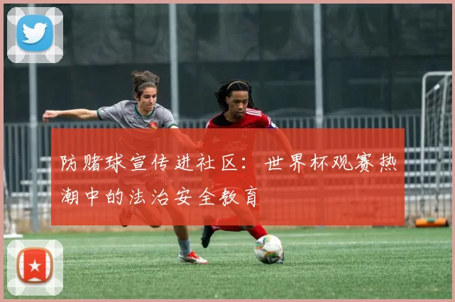 防赌球宣传进社区：世界杯观赛热潮中的法治安全教育