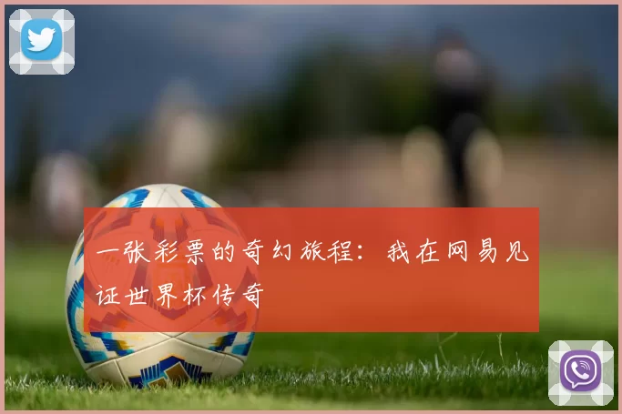 一张彩票的奇幻旅程：我在网易见证世界杯传奇