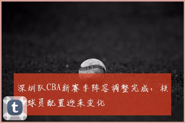 深圳队CBA新赛季阵容调整完成，核心球员配置迎来变化